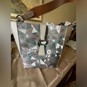 Dooney & Bourke Disney 100 Platinum Bucket Bag